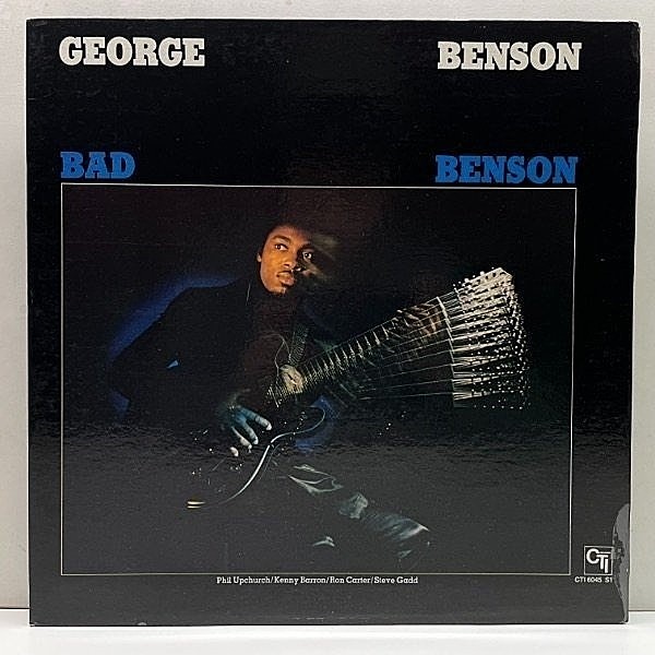 レコードメイン画像：Cut無し!美品! VANGELDER刻印 USオリジ GEORGE BENSON Bad Benson ('74 CTI ) w/ Ron Carter, Steve Gadd COMMON ほか サンプリング ネタ