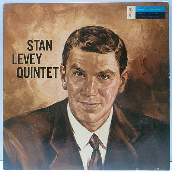 レコードメイン画像：美盤!! 1st GRAY 深溝 MONO オリジナル STAN LEVEY QUINTET ('57 Mode 105) PAT#刻印あり Richie Kamuca, Conte Candoli 2管フロント