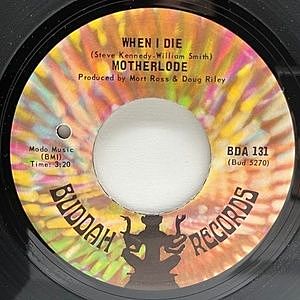 レコード画像：MOTHERLODE / When I Die