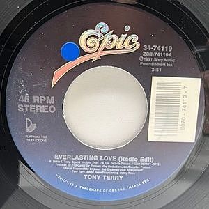 レコード画像：TONY TERRY / Everlasting Love