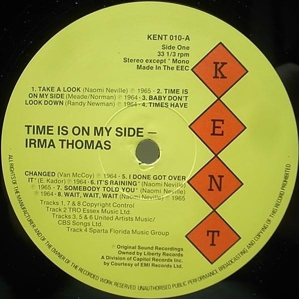 LPレコード[Irma Thomas/in between tears ]国内盤 NzItNTM1MS5qcGVn.jpeg