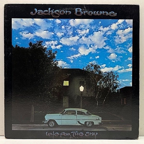 レコードメイン画像：Cut無し!良好! US初期プレス JACKSON BROWNE Late For The Sky ('74 Asylum) 7E規格 SRC刻印 ジャクソン・ブラウン 米 LP