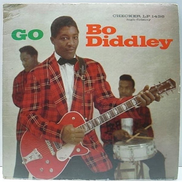 レコードメイン画像：'59 初回 Chess 両溝 MONO Orig. BO DIDDLEY Go / ゴー・ボ・ディドリー