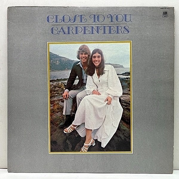 レコードメイン画像：USオリジナル 初版 茶ラベ CARPENTERS Close To You ('70 A&M) カーペンターズ 米 初回プレス 遥かなる影, 愛のプレリュード