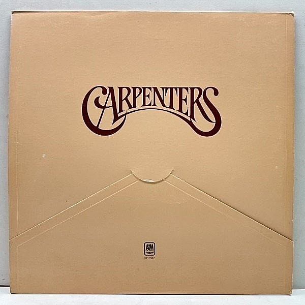 レコードメイン画像：良好盤!! USオリジナル CARPENTERS Same ('71 A&M SP-3502) 上辺印刷2種 エンボス加工 ゲートフォールド仕様 レター型 カーペンターズ