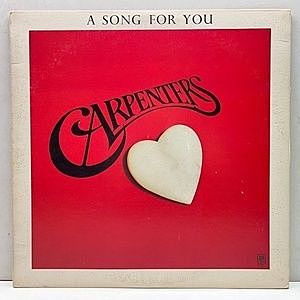レコード画像：CARPENTERS / A Song For You