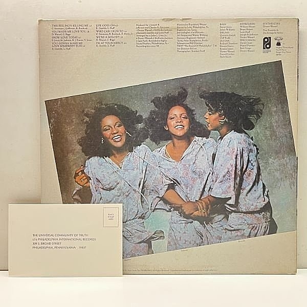 JONES GIRLS / Same (LP) / Philadelphia International
