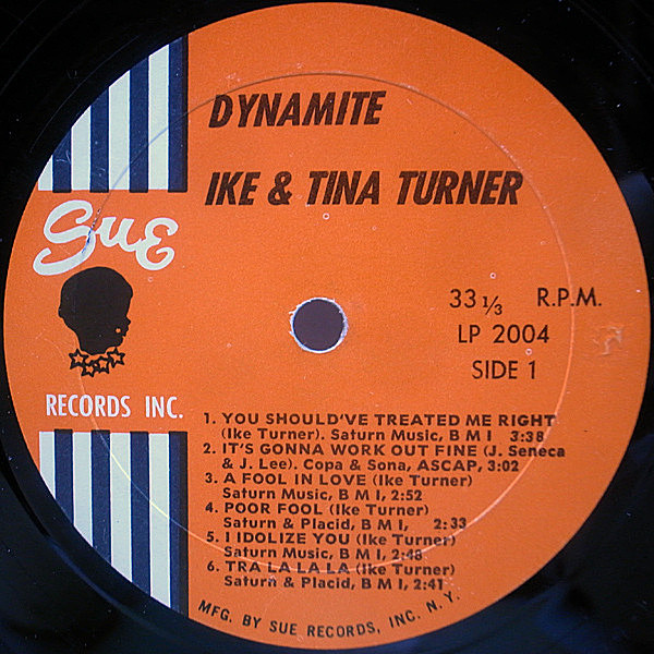 洋楽 Ike & Tina Turner Dynamite! Blues Ike & Tina Turner – Dynamite! – Vinyl (LP, Album, Mono