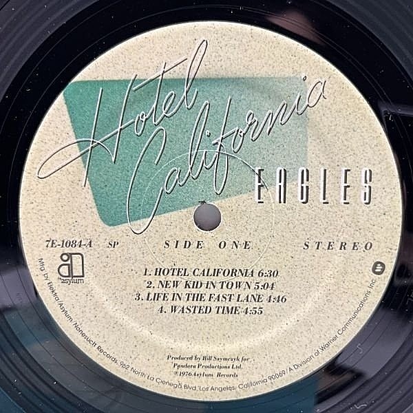 EAGLES / Hotel California (LP) / Asylum | WAXPEND RECORDS