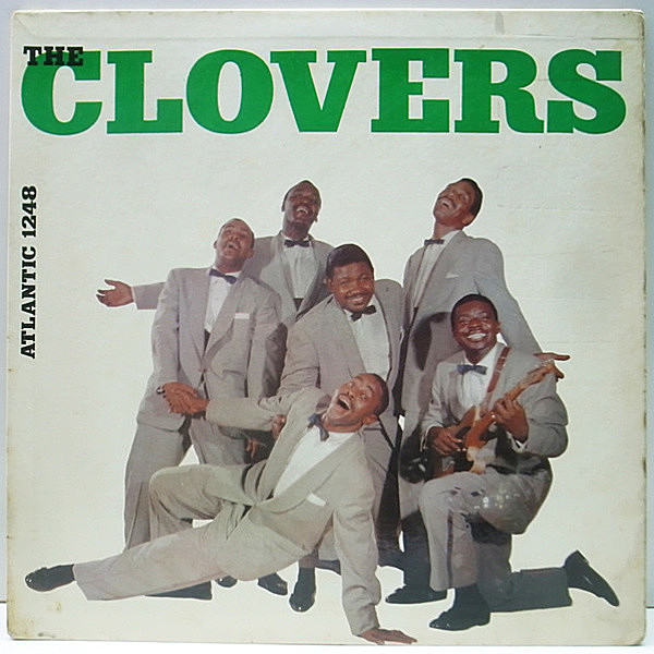 レコードメイン画像：激レア 良好!! USオリジナル MONO 初版 黒銀ラベ 深溝 THE CLOVERS S.T ('56 Atlantic 1248) クローバーズ 1st アルバム Doo wop, R&B