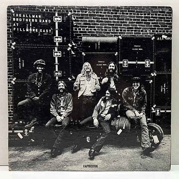 レコードメイン画像：良好!!【ATGP刻印／初版BROADWAY／PINKラベル】2LP USオリジ ALLMAN BROTHERS BAND At Fillmore East ('71 Capricorn) Club Edition