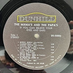 MAMA'S AND THE PAPA'S / If You Can Believe Your Eyes And