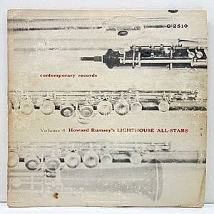 レコード画像：HOWARD RUMSEY / Howard Rumsey's Lighthouse All-Stars Volume 4