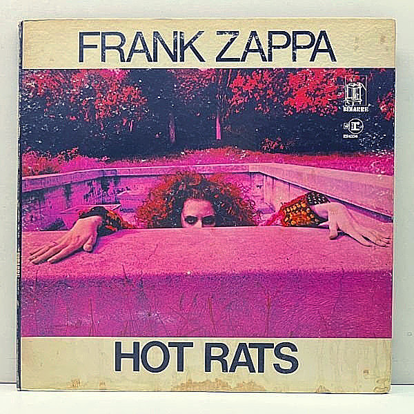 レコードメイン画像：美盤!! 初版 青ラベ USオリジナル FRANK ZAPPA Hot Rats ('69 Bizarre) CAPTAIN BEEFHEART参加 フランク・ザッパ／ホット・ラッツ 米 原盤