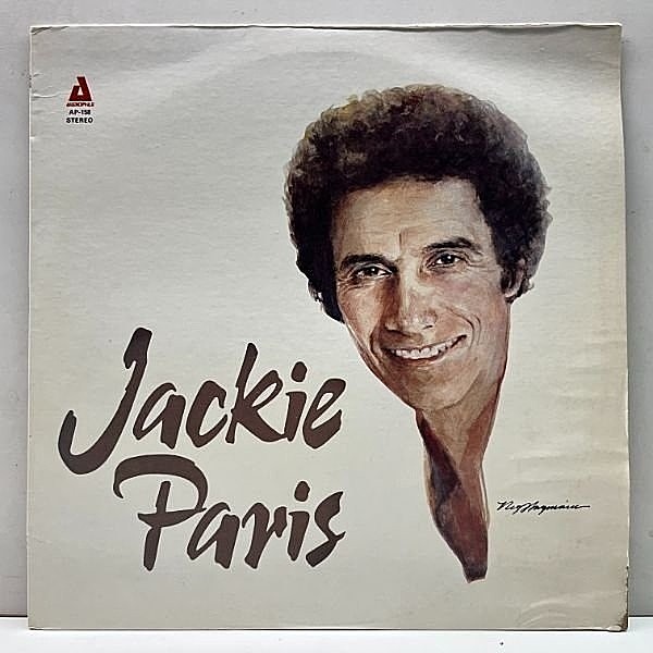 レコードメイン画像：美盤!! USオリジナル JACKIE PARIS S.T ('81 Audiophile) CARLOS FRANZETTI, MARC JOHNSON, JOE LA BARBARA || STEVIE WONDERの名カヴァー