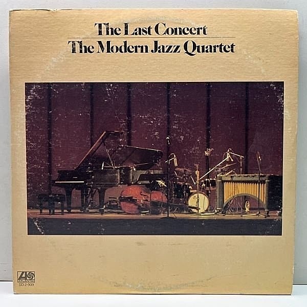 レコードメイン画像：【素晴らし過ぎるラストコンサート】USオリジナル ATGP刻印 MODERN JAZZ QUARTET [MJQ] The Last Concert || Milt Jackson, John Lewis