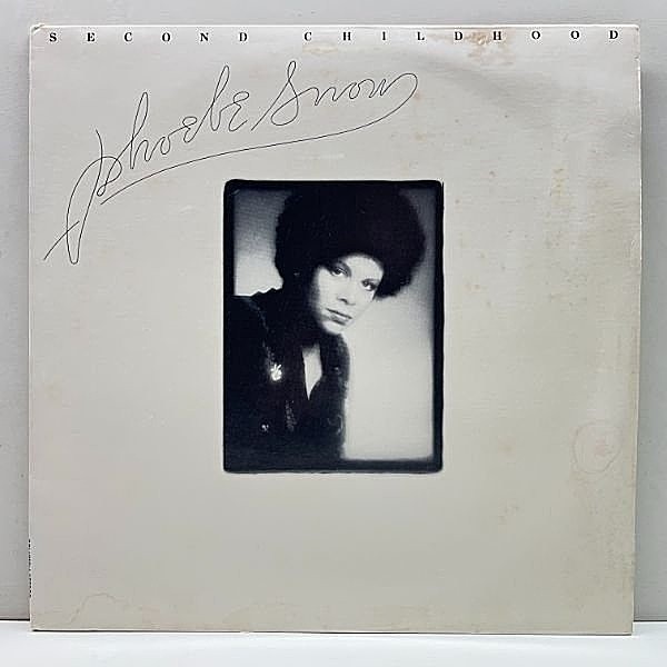 レコードメイン画像：USオリジナル 初版 PC規格 PHOEBE SNOW Second Childhood ('76 Columbia) 女流 SSW フィービ・スノウ ※特価