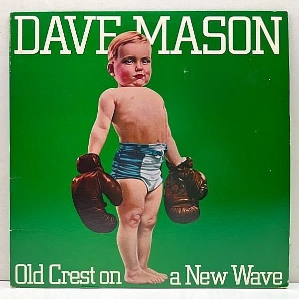 レコードメイン画像：美盤!! 初版 JC規格 グリーン・カヴァー USオリジナル DAVE MASON Old Crest On A New Wave ('80 Columbia) 明日へのチャンピオン AOR