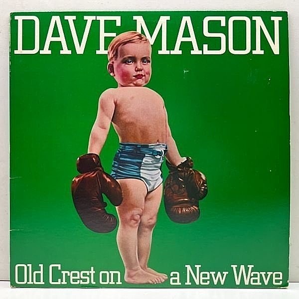 レコードメイン画像：美盤!! 初版 JC規格 グリーン・カヴァー USオリジナル DAVE MASON Old Crest On A New Wave ('80 Columbia) 明日へのチャンピオン AOR