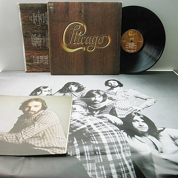 レコードメイン画像：【大判ポスター2種＆インナー完品】美盤!! 初版 KC規格 USオリジナル CHICAGO V ('72 Columbia) 名曲 Saturday In The Park ほか