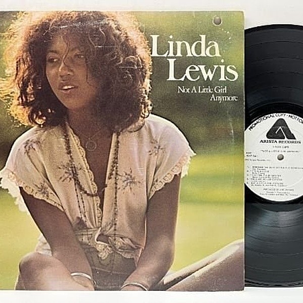 レコードメイン画像：白プロモ 良好!! USオリジナル LINDA LEWIS Not A Little Girl Anymore ('75 Arista) LOWELL GEORGE参加 アコースティック・フリーソウル