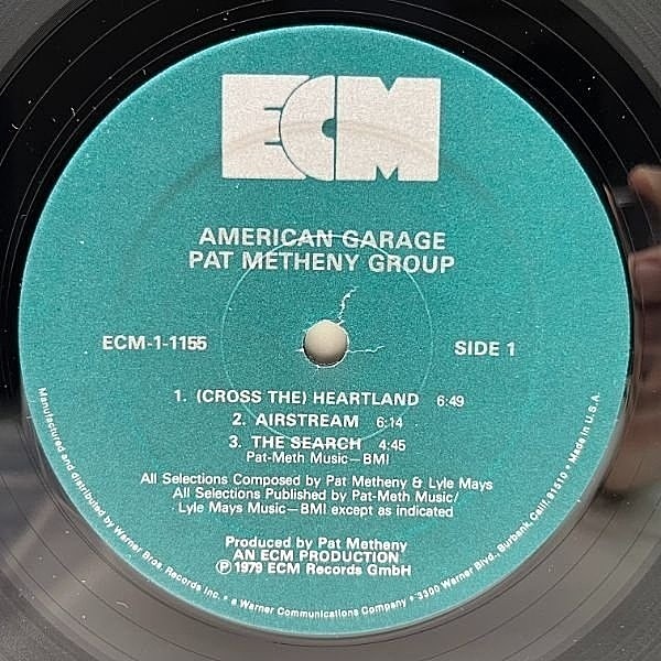 PAT METHENY / American Garage (LP) / ECM | WAXPEND RECORDS