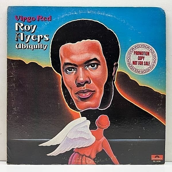 レコードメイン画像：プロモ 美盤!! RL刻印 USオリジナル ROY AYERS UBIQUITY Virgo Red ('73 Polydor) DEE DEE BRIDGEWATER参加 Love From The Sun ほか