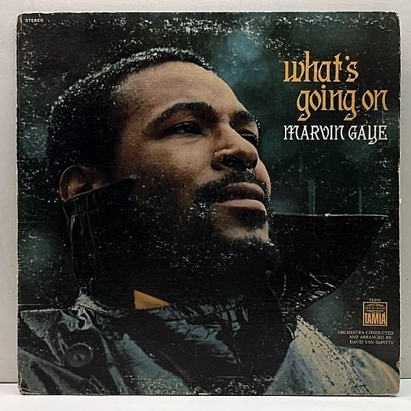 レコードメイン画像：入手難!レアな美盤! USオリジナル MARVIN GAYE What's Going On ('71 Tamla T 310) マービン・ゲイ／ホワッツ・ゴーイン・オン 愛のゆくえ