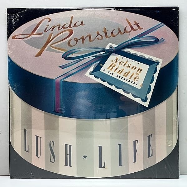 レコードメイン画像：レア【Cut無し!シールド未開封!】新品 未使用 USオリジナル LINDA RONSTADT Lush Life ('84 Asylum) 高音質 LP リンダ・ロンシュタット