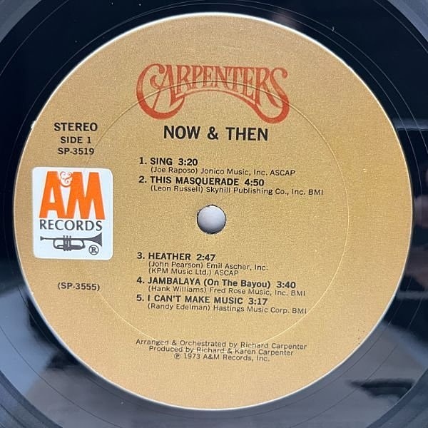 カーペンターズ　アナログ盤・レコード 3枚セット カーペンターズ LP盤レコード 1枚＋EP盤レコード4枚セット