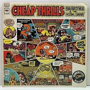 レコード画像：BIG BROTHER & THE HOLDING CO. / JANIS JOPLIN / Cheap Thrills