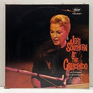 レコード画像：JERI SOUTHERN / At The Crescendo
