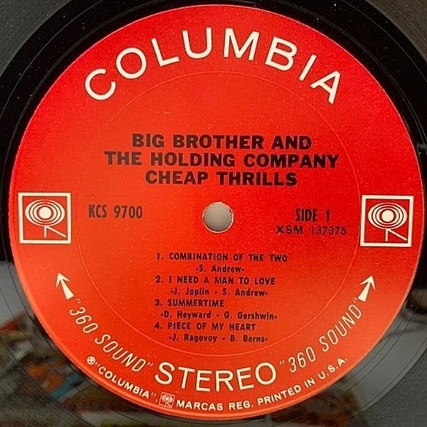 レコード　Cheap thrill Janis Joplin Janis Joplin - Cheap Thrills [Mono] - Music & Performance