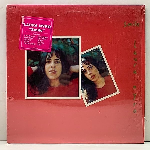 レコードメイン画像：シュリンク美品!! 両1Aマト 初版 PC規格 USオリジナル LAURA NYRO Smile ('76 Columbia) ローラ・ニーロ／スマイル 米SSW 名盤