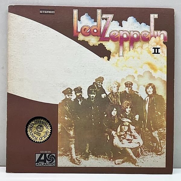 レコードメイン画像：良好盤!! USオリジナル 初版 W無し 1841BROADWAYアド LED ZEPPELIN II ('69 Atlantic SD 8236) レッド・ツェッペリン [手書きAT, LW, W]