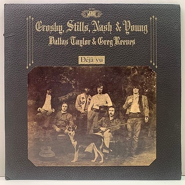 レコードメイン画像：良好盤!! 初版 BROADWAYアドレス USオリジナル CROSBY STILLS, NASH & YOUNG Deja Vu ('70 Atlantic) NEIL YOUNG 参加 CSN&Y 名盤