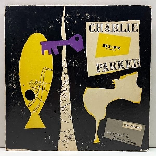 レコードメイン画像：激レア 10インチ US 完全オリジナル CHARLIE PARKER (Clef MG C-157) 貴重なワンホーン・カルテット || Now's The Time 原盤