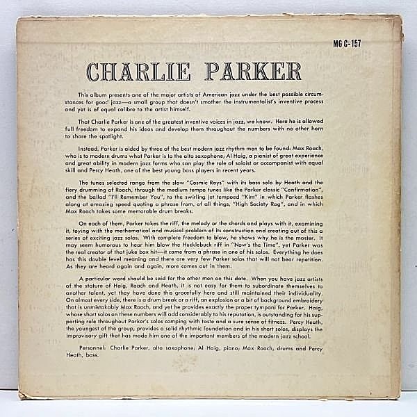 CHARLIE PARKER / Same (10) / Clef | WAXPEND RECORDS