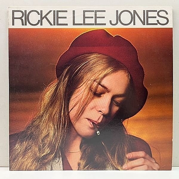 レコードメイン画像：Cut無し!美品! USオリジナル 初版 横縞ボーダー RICKIE LEE JONES 1st インナー完品 リッキー・リー・ジョーンズ 浪漫 ファースト 優秀録音