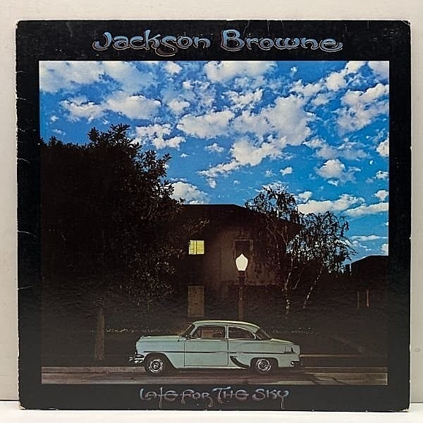 レコードメイン画像：US初期プレス 7E規格 TML刻印 JACKSON BROWNE Late For The Sky ('74 Asylum) ジャクソン・ブラウン／レイト・フォー・ザ・スカイ