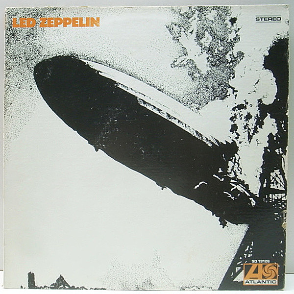 レコードメイン画像：美再生!良盤! LED ZEPPELIN I ('69 Atlantic) デビュー／1st. 米国 初期 ROCKEFELLER レッド・ツェッペリン デビュー作