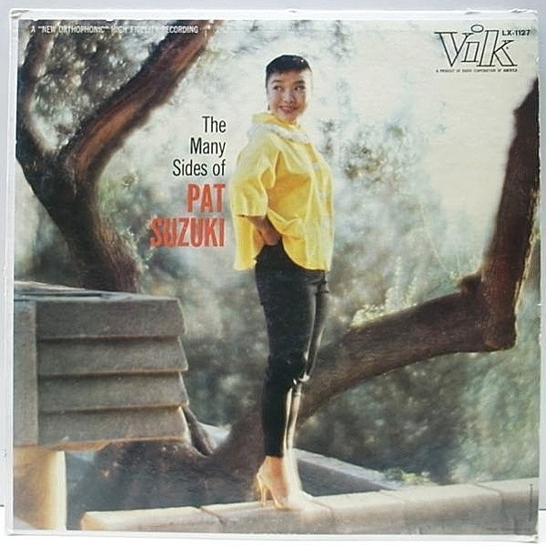 レコードメイン画像：美盤!! MONO 深溝 USオリジナル PAT SUZUKI Many Sides Of ('58 Vik) ミス・ポニー・テール パット鈴木のデビュー盤