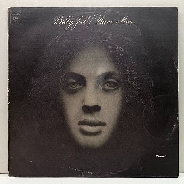レコードメイン画像：良好盤!! 初版 KC規格 USオリジナル BILLY JOEL Piano Man ('73 Columbia) ざら紙ジャケ 専用インナー完品 ビリー・ジョエル 出世作
