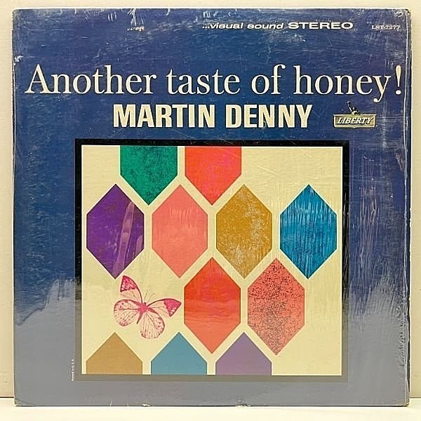 レコードメイン画像：【マーティン・デニーでは異色のジャズコンボ作品】シュリンク!! USオリジナル MARTIN DENNY Another Taste Of Honey! ('63 Liberty)