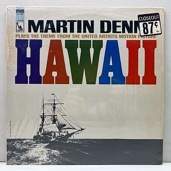 レコードメイン画像：シュリンク付き!! USオリジナル MARTIN DENNY Hawaii ('67 Liberty) マーティン・デニー EXOTICA エキゾチカ 坂本九 上を向いて歩こう 他
