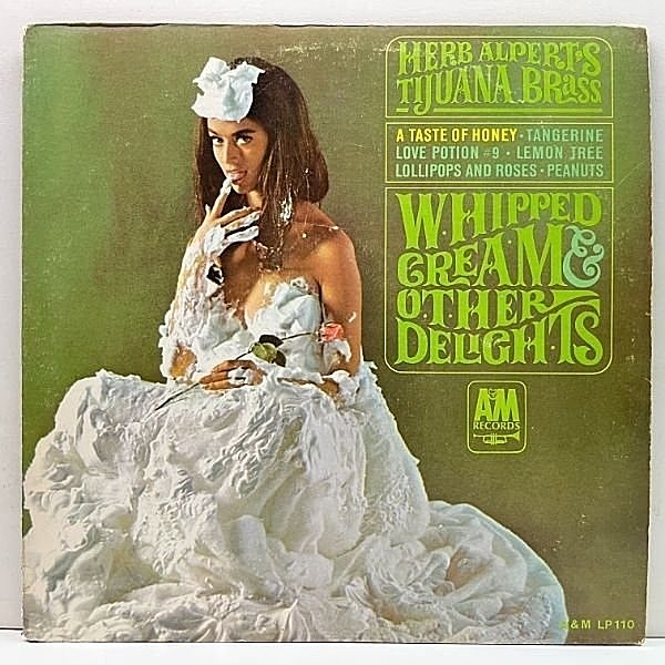 レコードメイン画像：【MONO 初版 R無し USオリジナル】HERB ALPERT & Tijuana Brass Whipped Cream (A&M LP-4110) オールナイトニッポンのテーマ 米モノラル