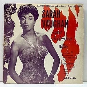 レコード画像：SARAH VAUGHAN / Sarah Vaughan And Orchestra