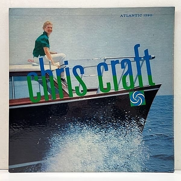 レコードメイン画像：レアな極美品!! MONO 米ブルズアイ 深溝 CHRIS CONNOR Chris Craft ('58 Atlantic) アトランティック時代の最高傑作 クリス・コナー LP