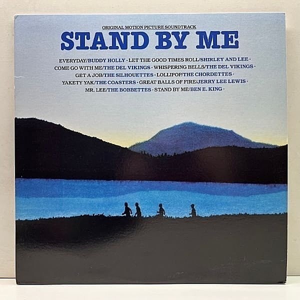 レコードメイン画像：極美盤!! Aマト USオリジナル『Stand By Me』OST サントラ Ben E. King, Coasters, Buddy Holly ほか 充実のオールディーズ 全10曲収録