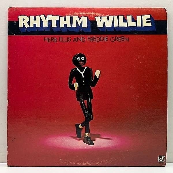 レコードメイン画像：USオリジナル 1Aマト HERB ELLIS, FREDDIE GREEN Rhythm Willie (Concord Jazz) ハーブ・エリス & フレディ・グリーン 名盤 LP